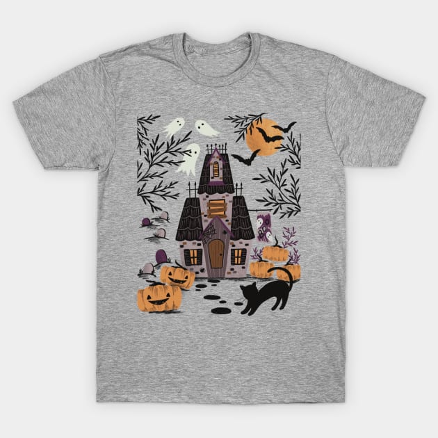 Haunted Mansion T-Shirt by YuanXuDesign